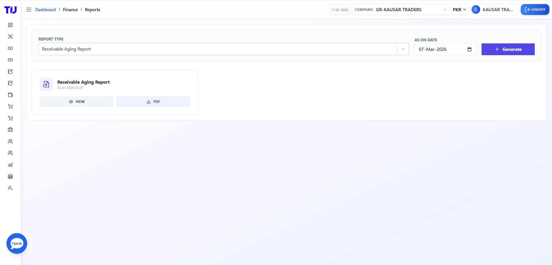 Dashboard Preview Online POS software Pakistan dashboard showing sales overview, customers, suppliers, receivables, payables, expenses, and recent transactions in one smart interface.
