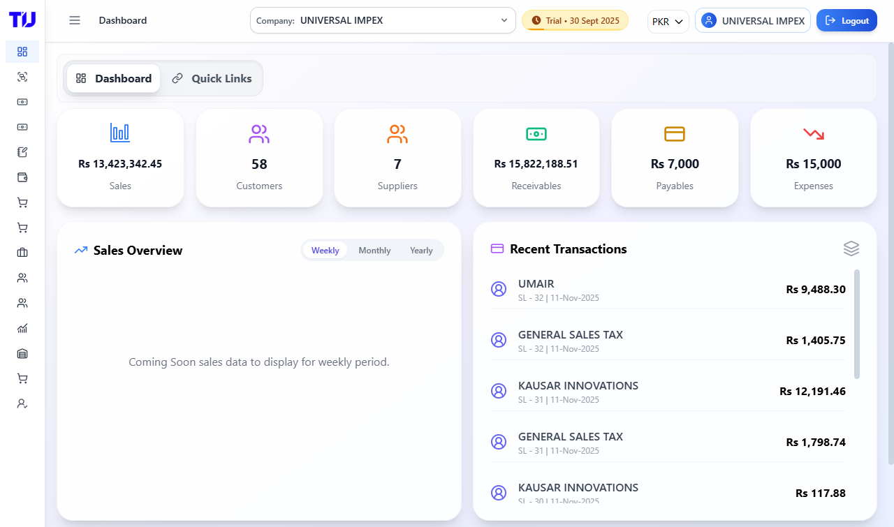 Dashboard Preview Dashboard Preview