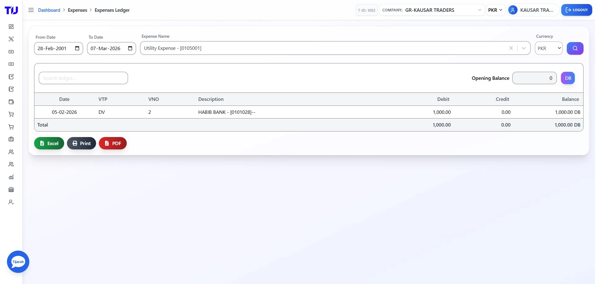 Manage Expenses Effortlessly Online POS software Pakistan dashboard showing sales overview, customers, suppliers, receivables, payables, expenses, and recent transactions in one smart interface.
