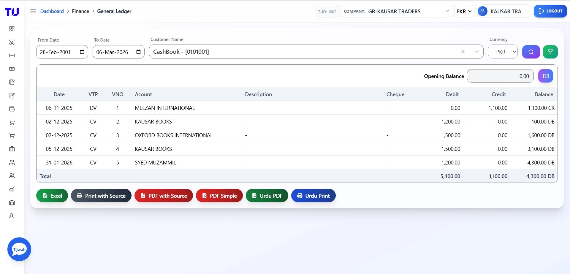 Dashboard Preview Online POS software Pakistan dashboard showing sales overview, customers, suppliers, receivables, payables, expenses, and recent transactions in one smart interface.