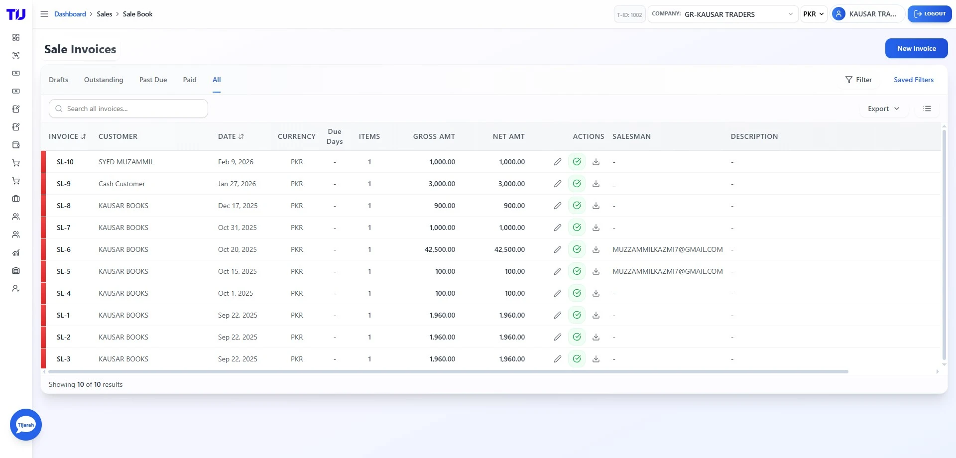 Track Payments in Real-Time Online POS software Pakistan dashboard showing sales overview, customers, suppliers, receivables, payables, expenses, and recent transactions in one smart interface.